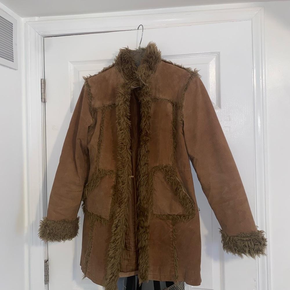 Faux Fur lined Jacket (Worn by smoker)